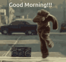 Good Morning Dancing Teddy