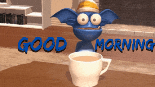 Good Morning Funny Animated