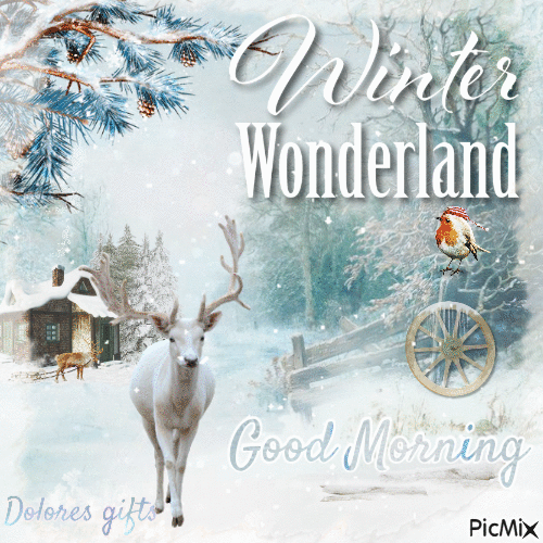 Good Morning Its Winter Wonderland