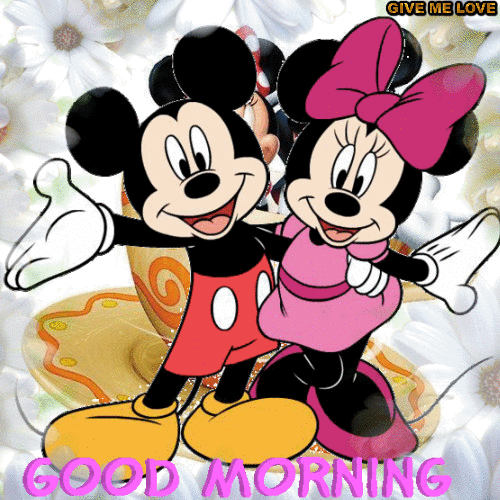 Good Morning Disney Have Your Day Is Joy And Happiness